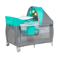 Lionelo Patut pliant Sven Plus Turquoise grey
