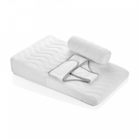 Salteluta pozitionator pentru bebelusi BabyJem Reflux Pillow Alb