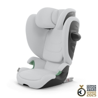 Scaun auto Cybex Solution G2 i-Size Fog Grey cu isofix, pliabil si usor de transportat