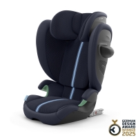 Scaun auto Cybex Solution G2 Plus i-Size Ocean Blue cu isofix, pliabil si usor de transportat