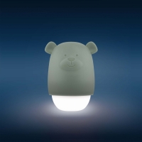 Lampa de veghe cu senzor de lumina Benny the Bear Zazu Kids Verde