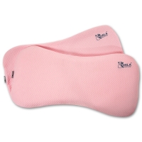Perna bebelusi anti plagiocefalie 0-36 luni, forma ergonomica cu spuma memory, 2 huse detasabile, certificata in Germania, Koala Perfect Head Maxi Pink