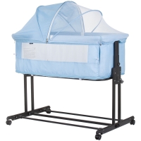 Patut co-sleeper transforabil in tarc Chipolino Zen sky blue