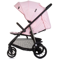 Carucior sport pliabil Chipolino Insta pink marshmallow, greutate 7,5 kg, recomandat de la nastere