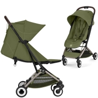 Carucior sport compact Cybex Orfeo Moss Green, recomandat de la nastere la 4 ani
