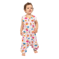 Sac dormit copii de vara din bumbac cu picioare 18-36 luni Kidizi On a Cloud, 0.5 tog