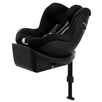 Scaun auto rotativ Cybex Sirona Gi Plus i-Size Moon Black cu Isofix, ADAC Test Good 2.2