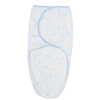 Sistem de infasat reglabil 0-3 luni din bumbac Kidizi Elefun blue