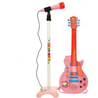 Set chitara si microfon roz Hello Kitty Reig Musicals