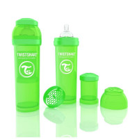 Biberon Twistshake anti-colici 330 ml Verde