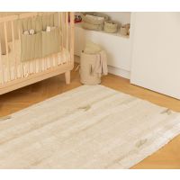 Covor lavabil din bumbac si bambus 120x160 cm Lorena Canals Bamboo Forest, gri