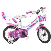 Bicicleta copii  12` Fairy roz Dino Bikes