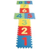Covor puzzle cu cifre pentru copii Pilsan Educational Play Mat
