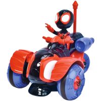 Masina Jada Toys RC Miles Morales Techno-Racer 1:24 cu telecomanda