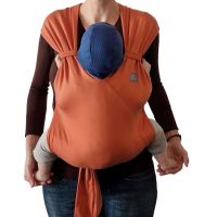 Sistem de purtat ergonomic pentru bebelusi Kidizi Wrapado, 3,5-12 kg, bumbac 100%