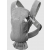 Marsupiu Babybjorn Mini cu multiple pozitii de purtare Grey, 3D Mesh