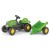 Rolly Toys - Tractor cu pedale si remorca 012169 verde