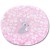 Perna anticolici cu samburi de cirese Kidizi Sweet Bunny, roz, 19 cm