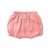 Pantaloni scurti bufanti pentru bebelusi din muselina dubla Bloomers Blair Kidizi pink