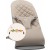 Balansoar BabyBjorn Bliss Sand Grey din tesatura matlasata cu aspect Clasic, cu bara de jucarii inclusa