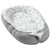 Cosulet bebelus pentru dormit Kidizi Baby Nest Cocoon 90x50 cm Grey Mint Stars