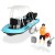 Barca de pescuit Playlife cu figurina si accesorii Dickie Toys