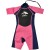 Konfidence - Costum inot din neopren pentru copii Shorty Wetsuit pink 7-8 ani