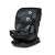 Scaun auto rotativ 360 grade, Lionelo, Bastiaan RWF i-Size, Pozitie de somn, Protectie laterala, 0-36 Kg, Cu Isofix si Centura Top Tether, Conform cu standardul european de securitate ECE R129, Gri