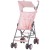 Carucior sport Chipolino Holiday pink marshmallow pliabil tip umbrela, greutate 3,9 kg