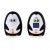 Lorelii - Interfon Baby Monitor Pinguin Wireless