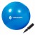 Minge fitness/yoga 85 cm Swiss Ball Springos albastra, pompa inclusa