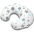 Perna pentru alaptare multifunctionala 3 in 1 Kidizi Celia All Mint Stars, poate fi utilizat ca si suport tummy time si fotoliu bebe