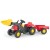 Rolly Toys - Tractor cu pedale si remorca 023127