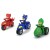 Set 3 motociclete Eroi in pijama cu 3 figurine Dickie Toys 