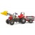 Rolly Toys - Tractor excavator cu remorca 811397