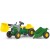 Rolly Toys - Tractor cu pedale si remorca 023110