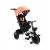 Tricicleta cu maner parental si scaun reversibil Toyz DASH Roz
