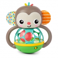Jucarie multi-senzoriala Bright  Grab & Giggle Monkey