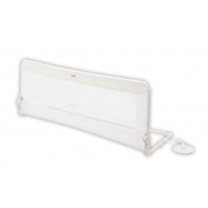 Protectie pat rabatabila pentru somiera adancita 150 cm Olmitos alb