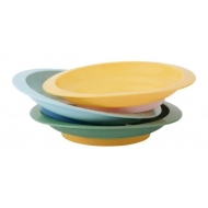 Set 3 farfurii anti-alunecare Badabulle