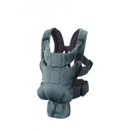 BabyBjorn - Marsupiu anatomic Move, Verde Salvie 3D Mesh