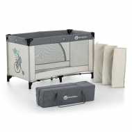 Patut pliant Nyja Teddy Biker Petite&Mars Grey