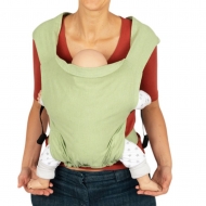 Marsupiu bebe ergonomic ajustabil si compact din in Kidizi Numi Olive, de la 4-12 kg, include saculet transport