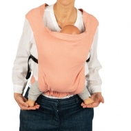 Marsupiu bebe ergonomic ajustabil si compact din in Kidizi Numi Corai, de la 4-12 kg, include saculet transport