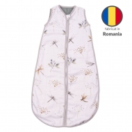 Sac dormit copii de vara din muselina Kidizi Dragonfly 90 cm, 100% bumbac, 6-24 luni 0.5 TOG