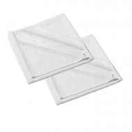 Set 2 protectii impermeabile pentru saltea  patut co-sleeper 90x50 cm din frotir Kidizi