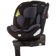 Scaun auto  rotativ cu sistem Isofix Chipolino Tourino I-Size 40-150 cm obsidian