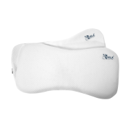 Perna bebelusi anti plagiocefalie 0-36 luni, forma ergonomica cu spuma memory, 2 huse detasabile, certificata in Germania, Koala Perfect Head Maxi White
