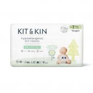 Scutece Hipoalergenice Eco Kit&Kin, Marimea 2, 4-8 kg , 40 buc