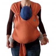 Sistem de purtat ergonomic pentru bebelusi Kidizi Wrapado, 3,5-12 kg, bumbac 100%